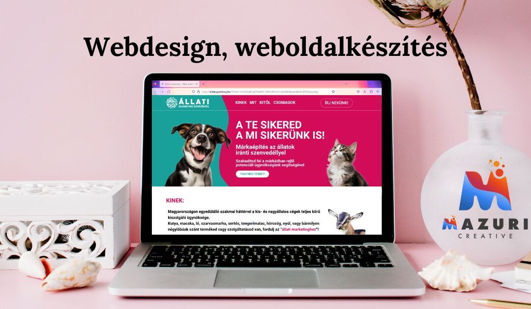 A vonzó weboldalak varázsa: webdesign és weboldal készítés egyedi megközelítésből!