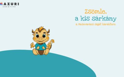 Így született meg Zsömle, ügyfelünk saját mesekaraktere