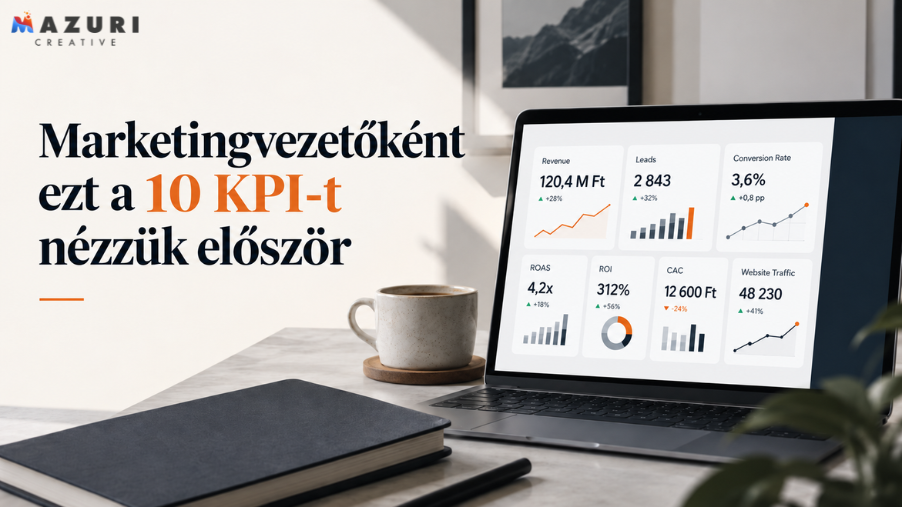 Marketingvezetőként ezt a 10 KPI-t nézzük először